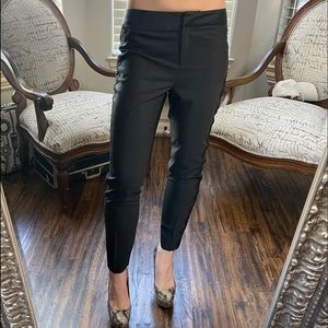 Ted Baker | black slacks lace detail Ankle Grazers